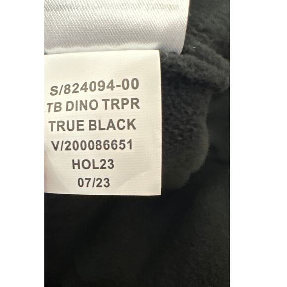 Baby Gap Dino Puffer Trapper Hat Black Size Toddler Small/Medium New with tags - Picture 4 of 5